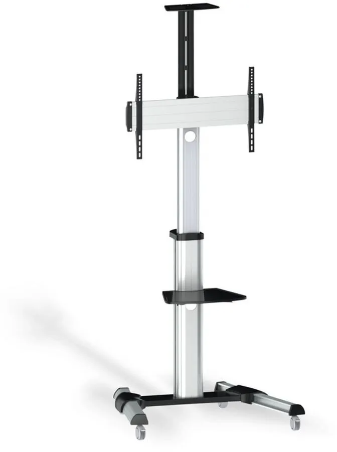 Suporte Móvel Tooq Tilt Rotação 90º Ajustável 37" a 70" Max. 50kg Preto