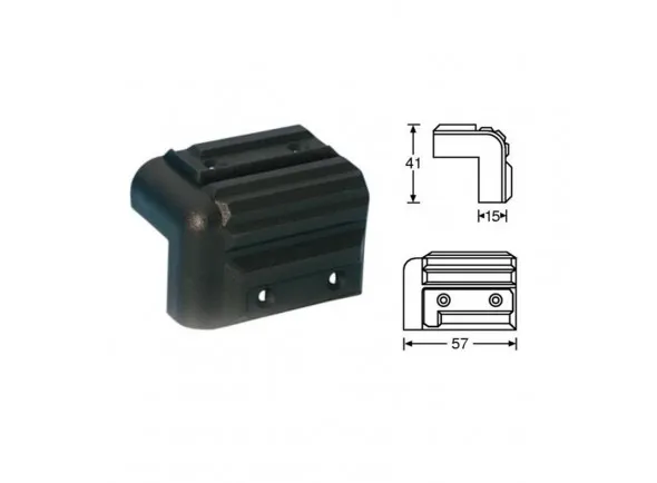 Adam Hall 4071 Cabinet Corner plastic