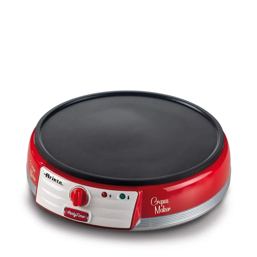 Ariete Crepe Maker 202 Festa Tempo Vermelho