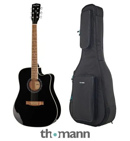 Harley Benton D-120CE BK w/Bag