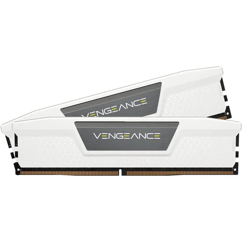 Memória RAM Corsair Vengeance DDR5 White 6000MHz 64GB 2x32GB CL30 Dual Intel XMP 3.0 e AMD EXPO