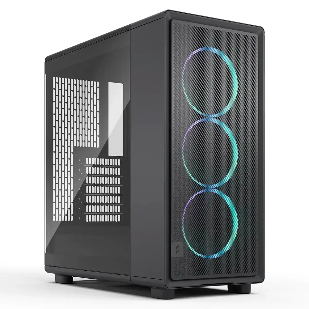 Caixa ATX Fractal Design Epoch Black Tempered Glass RGB Light Tint