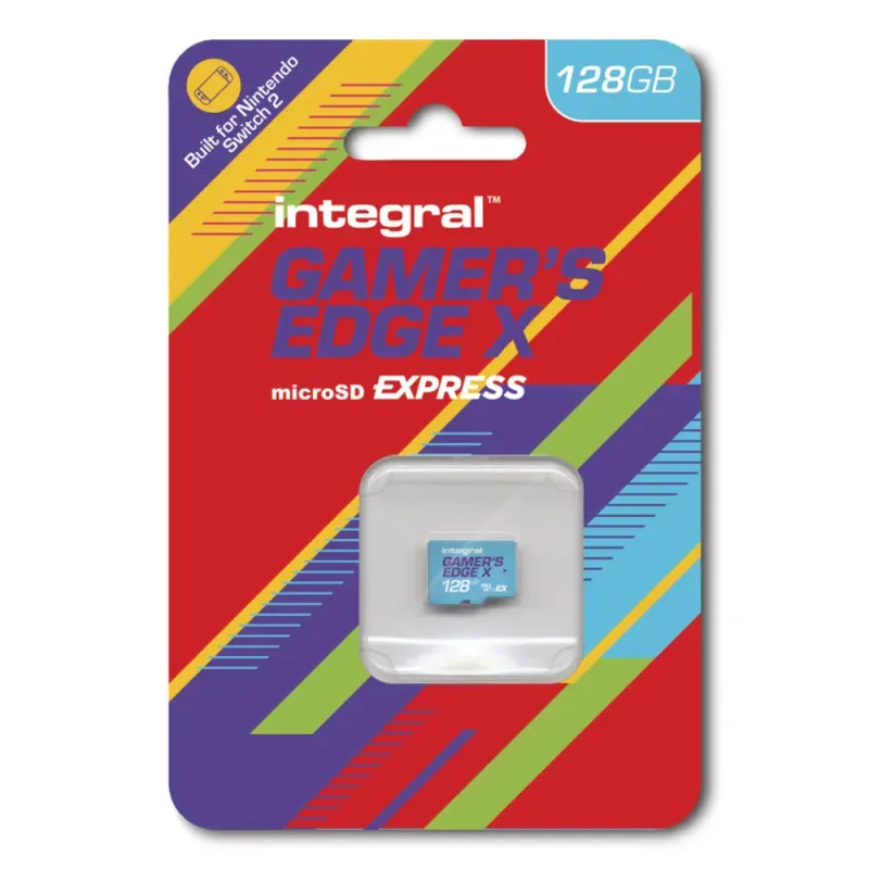 INTEGRAL MICRO SD 128GB GAMERS EDGE X EXPRESS FOR NINTENDO SWITCH 2