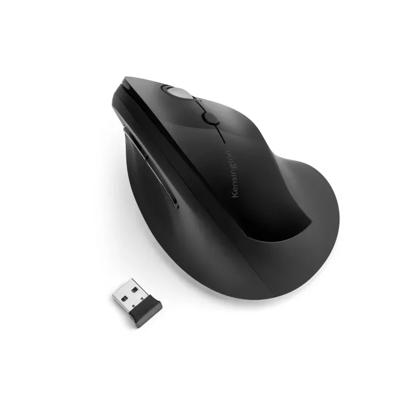 Kensington Pro Fit Ergo Rato Ótico Sem Fios Vertical 1600 DPI Preto