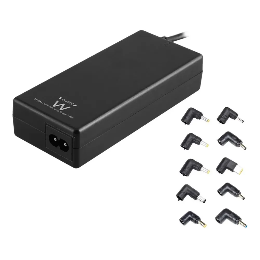 Carregador Universal Ewent EW3965 65W 10 Conectores Preto