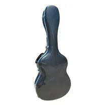 Estojo Guitarra Clássica Rapsody Armonia Preto Brilhante