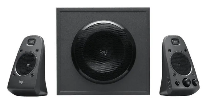 Colunas 2.1 Logitech Z625 THX Sound