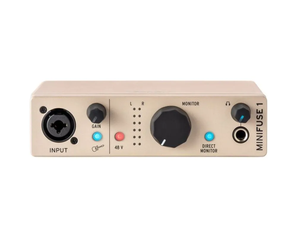 Arturia MiniFuse 1 Champagne