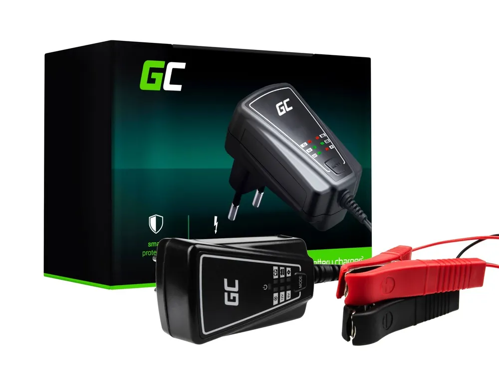 Green Cell ACAGM06 vehicle battery charger 12/6 V Black ACAGM06