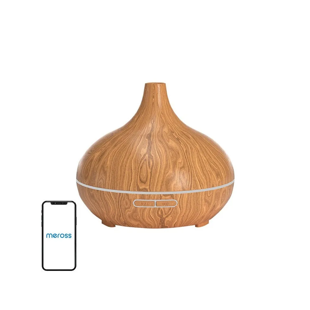 Difusor de Aroma Wi-Fi 400ml (Madeira) - MEROSS