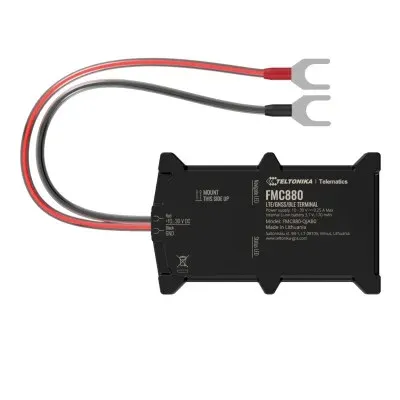 Tracker para veículos 4G LTE IP65 Preto - TK-FMC880
