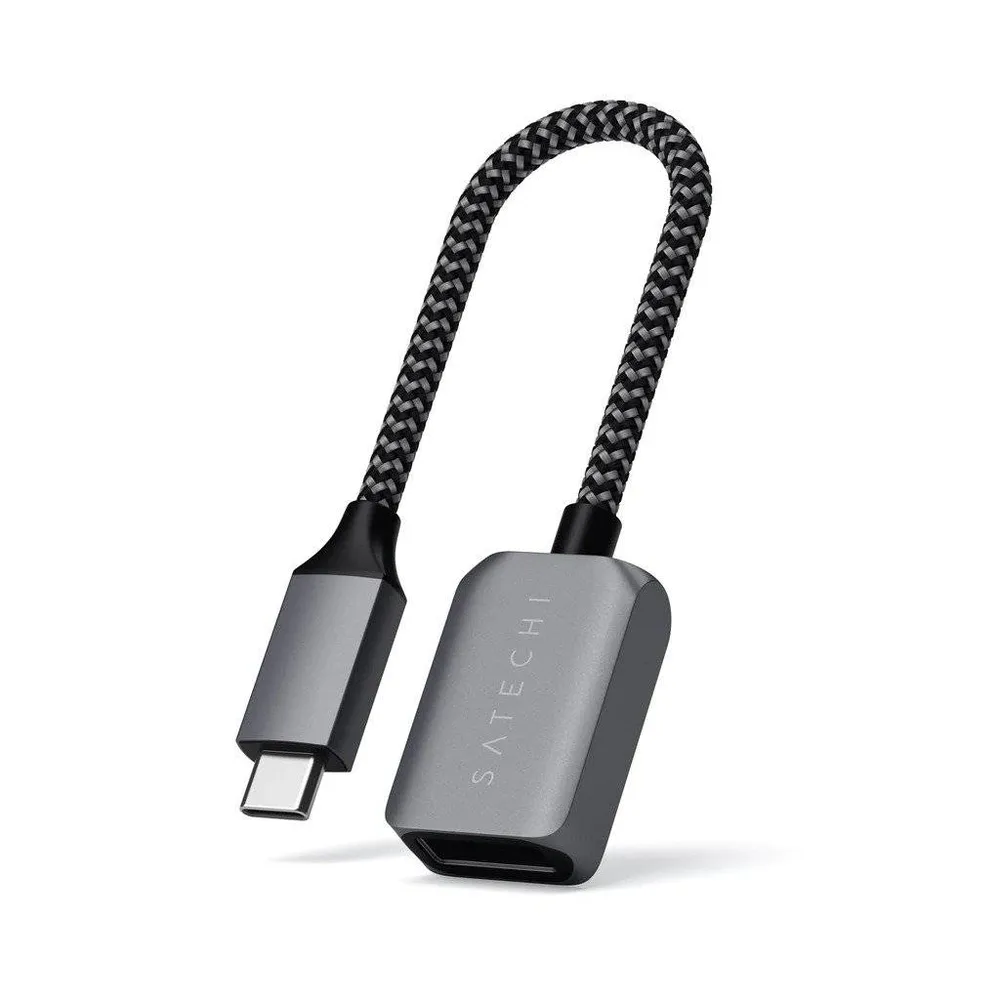 Cabo Adaptador Satechi USB-C para USB 3.0 Space Grey