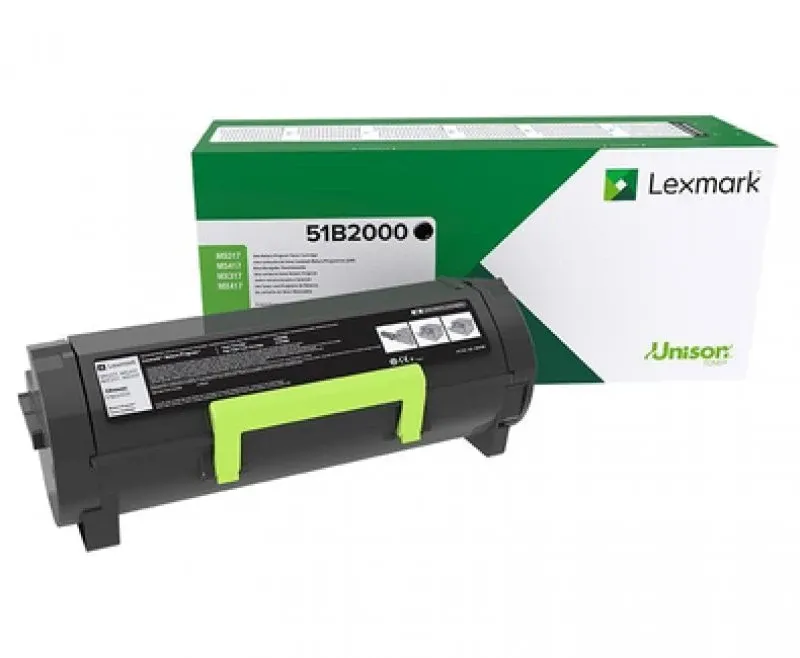 LEXMARK 2.5K Return Program Black Toner Cartridge MS/MX317 417 517 617