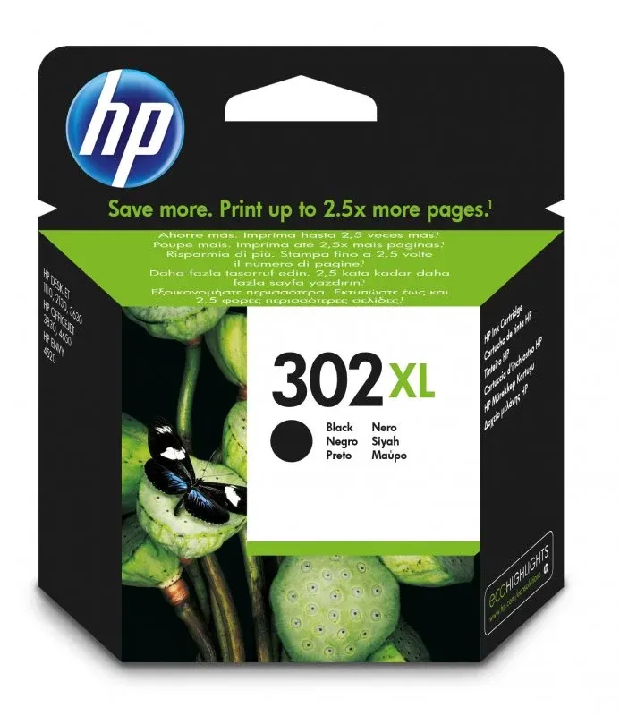 HP 302XL Black Ink Cartridge