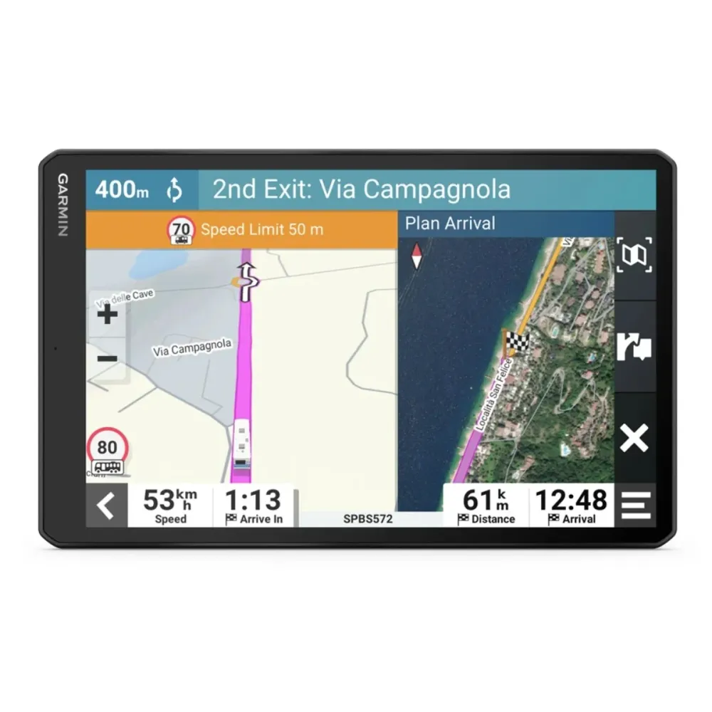 GPS Garmin Camper 1095 EU 10.1" Preto