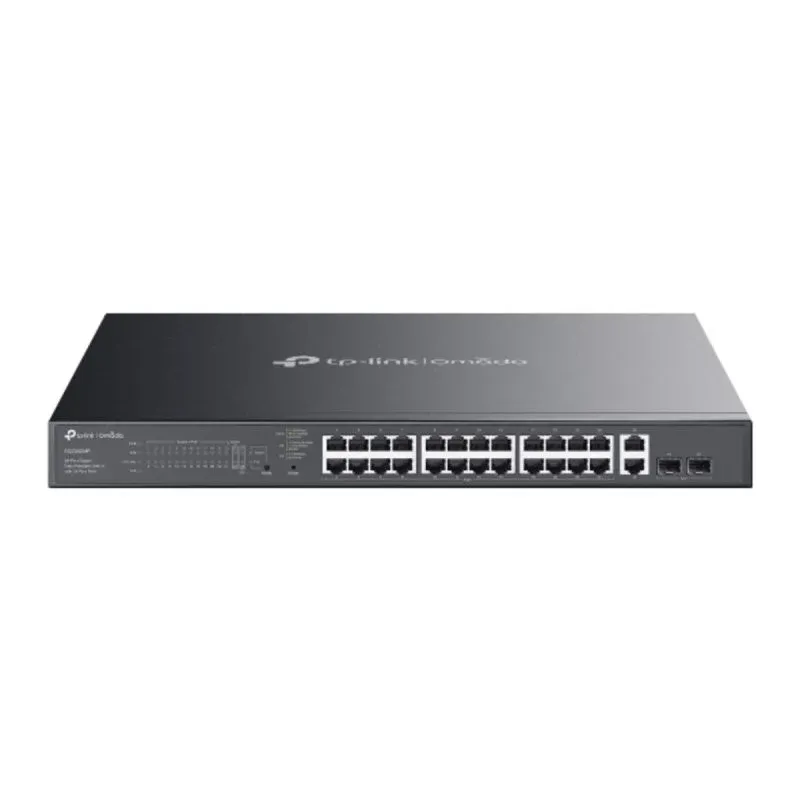 Switch TP-Link Omada ES228GMP 26 Portas Gigabit PoE+ Rack Gestão Nuvem