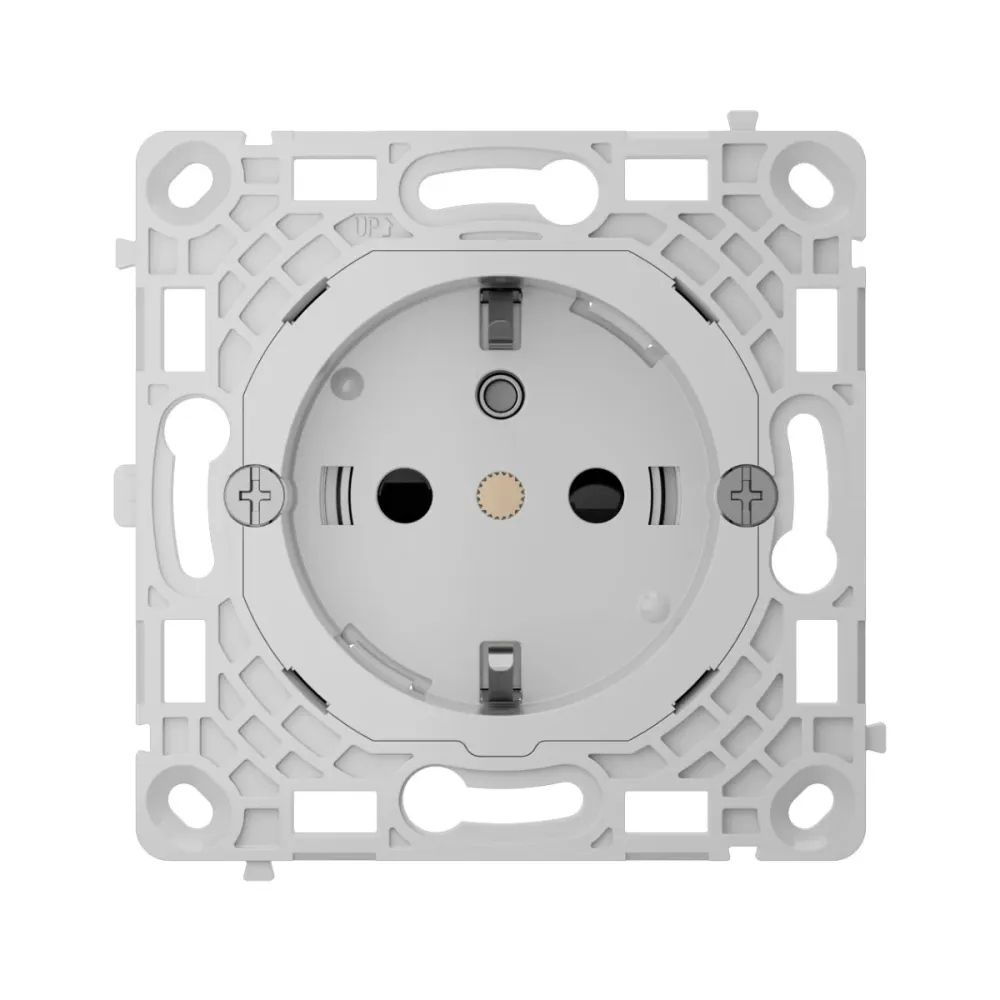 Tomada básica vertical Ajax 250VAC 50/60Hz Tipo F - AJ-OUTLETCORE-BASIC-VERT