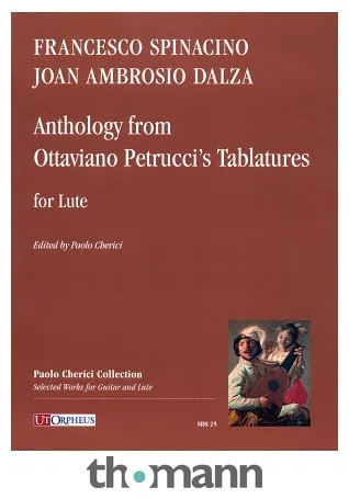 UT Orpheus Edizioni Anthology Petruccis Tablatures