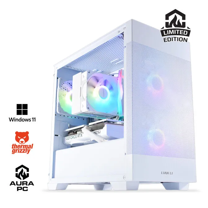 Computador AURA Limited-PC Ryzen 7 5700X3D 32GB DDR4 1TB RTX 5070 WiFi W11