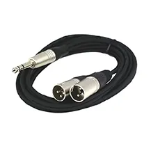 Cabo Áudio PowerAcoustics CAB2115 JackST/2xXLRM 3mts