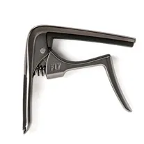 Transpositor para Guitarra Jim Dunlop 63CGM Trigger Fly Capo Curved Gun Metal