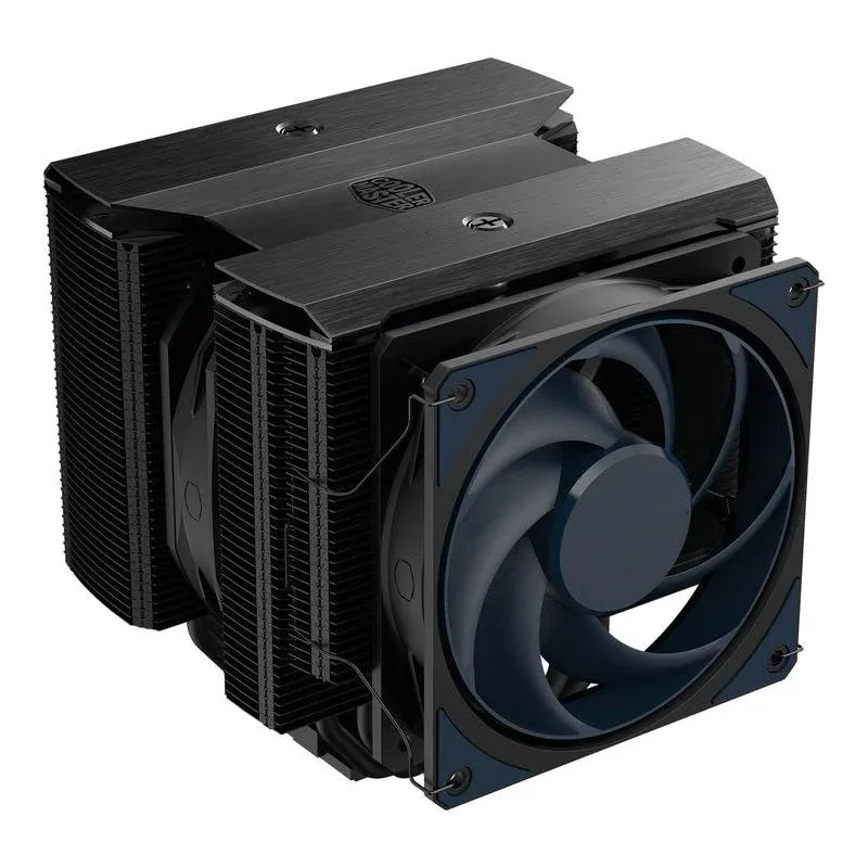 Cooler CPU Refrigeração a Ar Cooler Master Socket LGA1700/AM5 MA824 Stealth 120/135mm Dual Fan