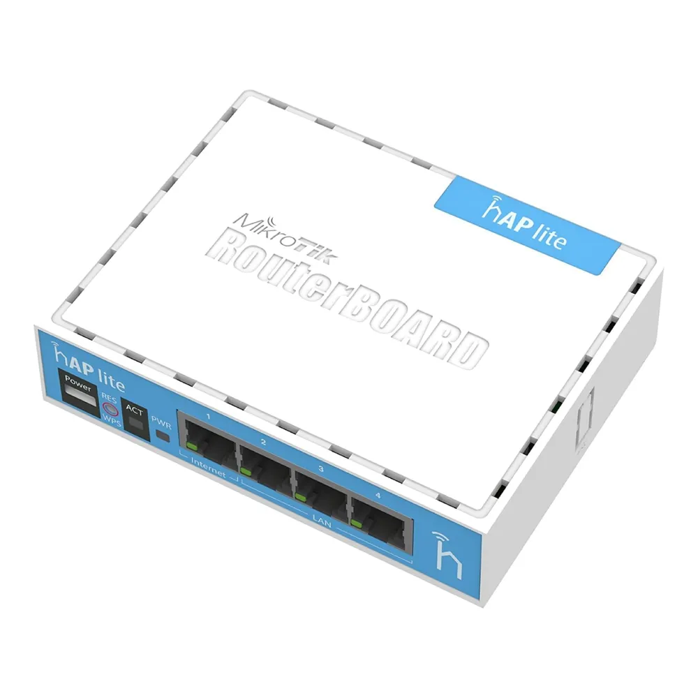 Router Mikrotik hAP lite RB941-2nD com CPU 2.4Ghz Branco