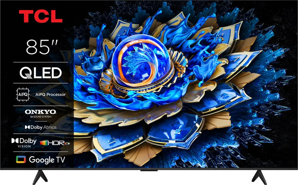 TV TCL 85T69C (QLED - 85'' - 140 cm - 4K Ultra HD - Smart TV)