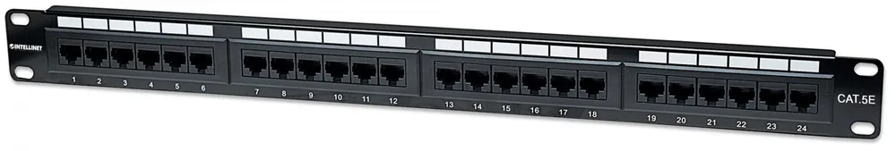 Intellinet 513555 Painel de patch 24 UTP C5 513555
