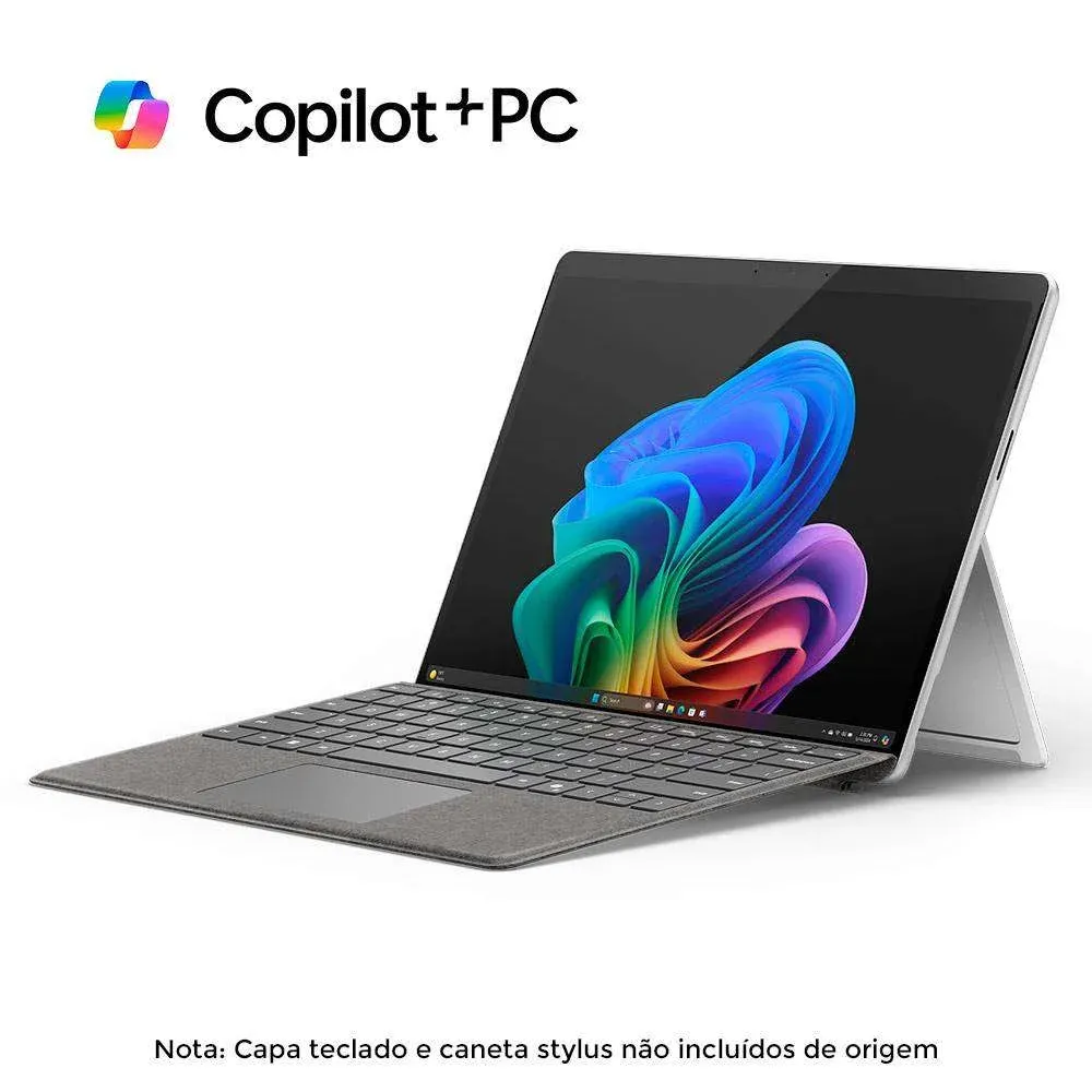 Portátil Microsoft Surface Pro 11ª Edição Copilot+ AI 13" Touch Snapdragon X Plus 16GB 512GB W11H