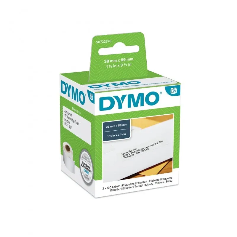 ETIQUETAS DIREC 89X28 2 ROL 130X2