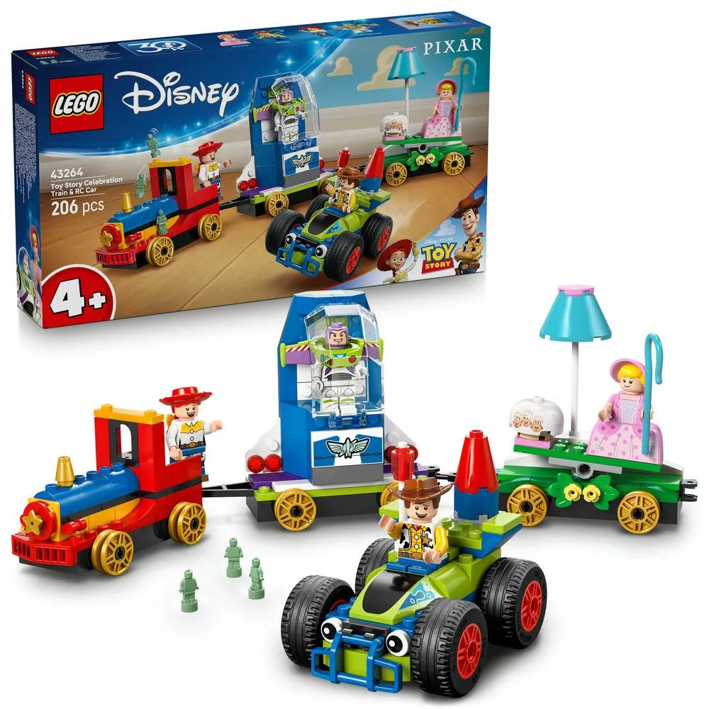 LEGO Disney Comboio e Carro RC de Celebração de Toy Story - 43264