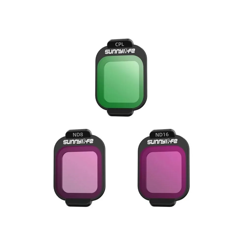 Sunnylife Filtros CPLND8ND16 para DJI Flip