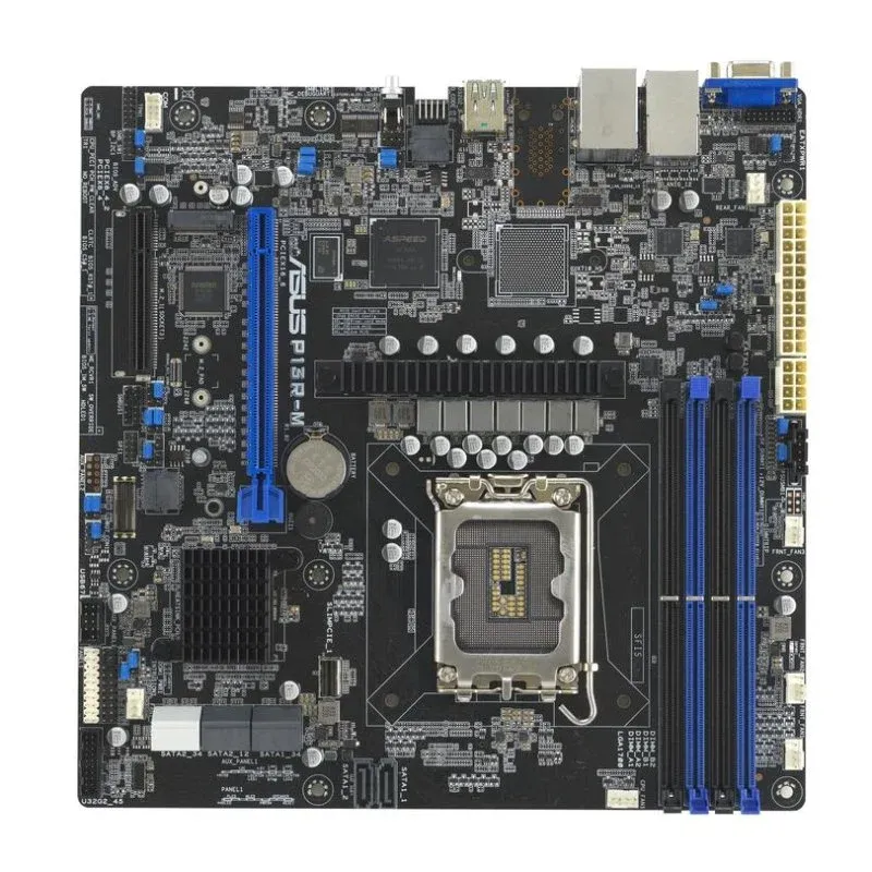 Motherboard ASUS P13R-M Intel C262 LGA1700 DDR5 Micro ATX Dual LAN M.2 SATA III