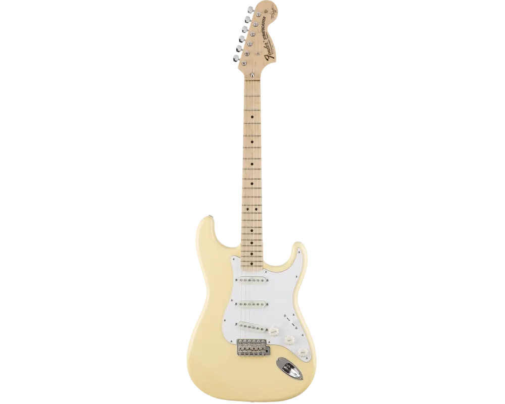 Fender Yngwie Malmsteen Stratocaster Vintage White w/Gig Bag