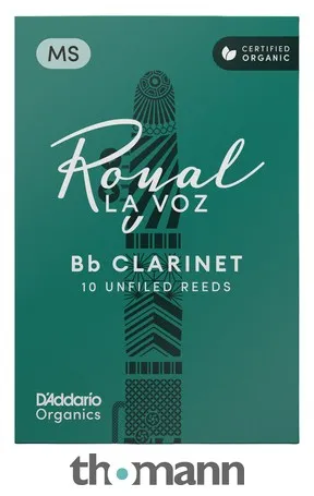 DAddario Woodwinds La Voz Bb- Clarinet MS