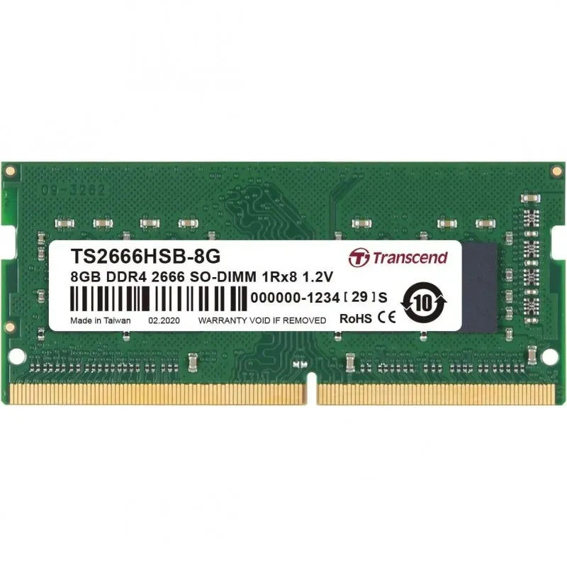 Transcend SO-DIMM DDR4 2666MHz 8GB CL19