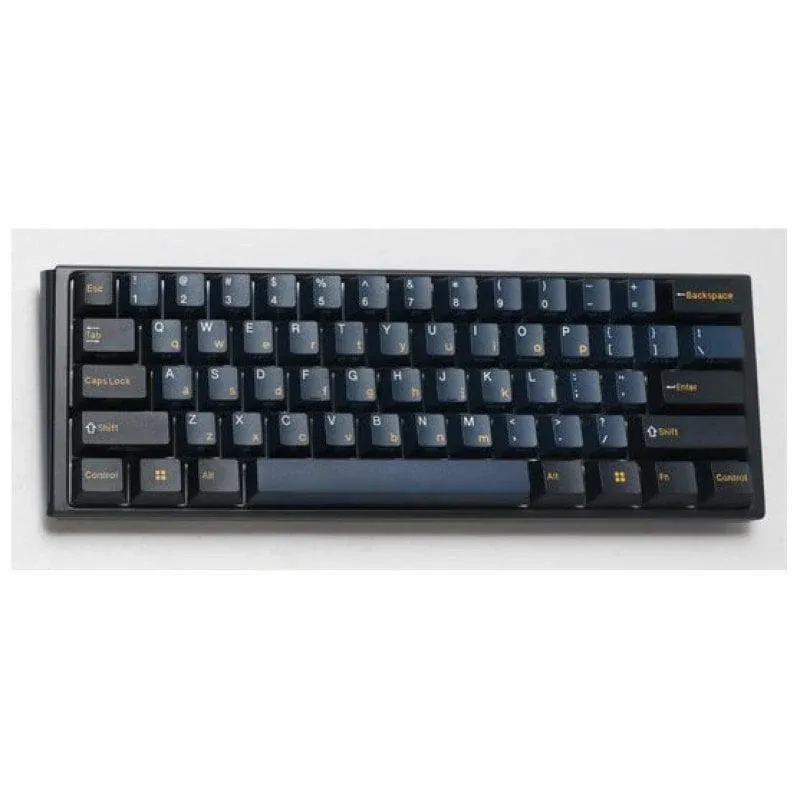 Teclado Ducky Cherry MX2A Red PT RGB Hot-swap USB-C completo preto