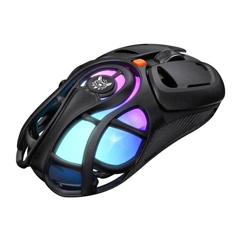 Ratón ONIKUMA DM02 Gaming RGB 12800 DPI 3 Modos Conectividade Preto
