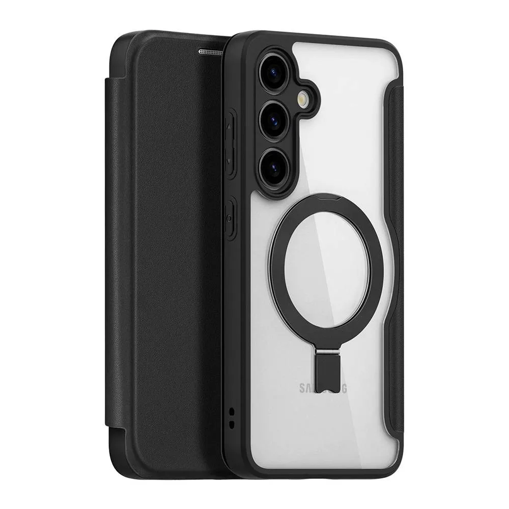 Capa Dux Ducis Galaxy S24+ Skin X Pro Magnetic Ring/Stand Black