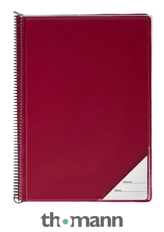 Star Music Folder 662a/30 Red
