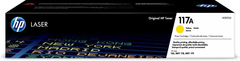 HP 117A Yellow Laser Toner Cartridge