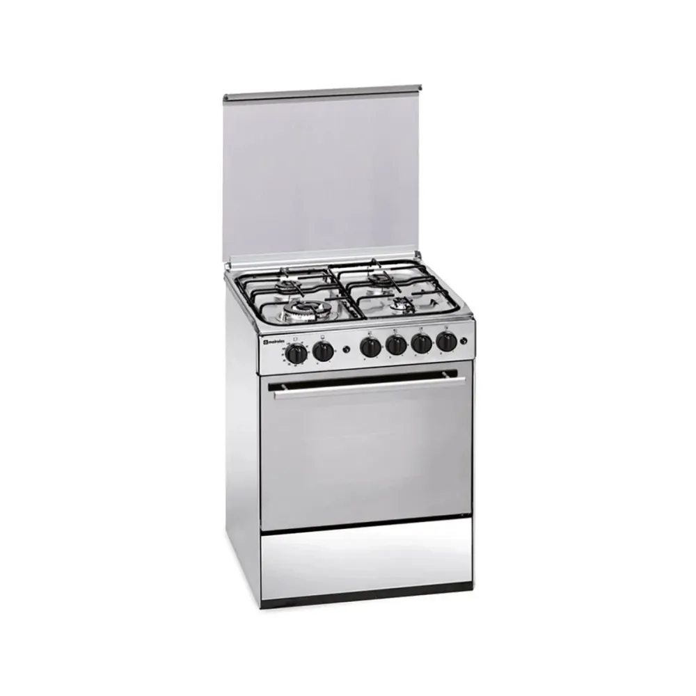 Fogão Meireles N 520 X 55L 4 Bicos Cinzento