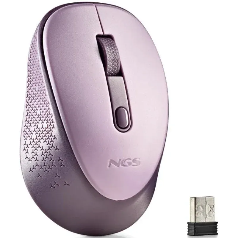 NGS Dew Lilac Rato Ótico Sem Fios 1600 DPI Lilás