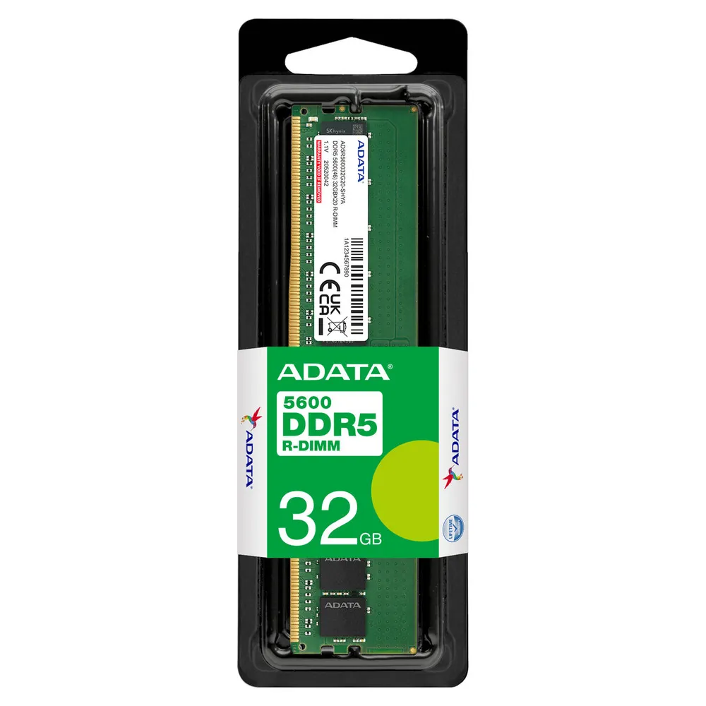ADATA 32GB (1X32GB) DDR5 RDIMM 5600MHz CL46