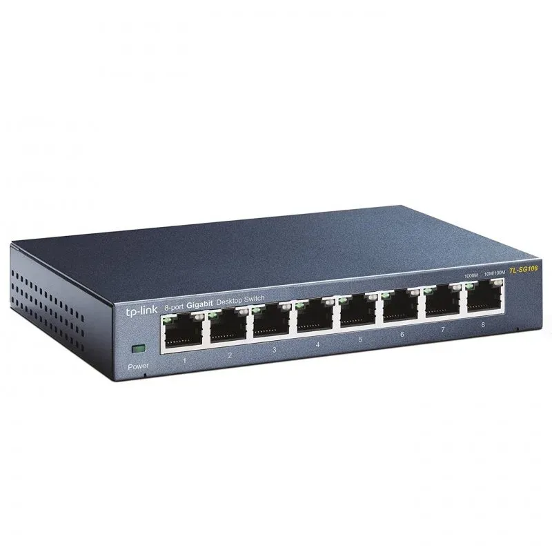 TP-Link TL-SG108 V3 Switch 8 Portas Gigabit