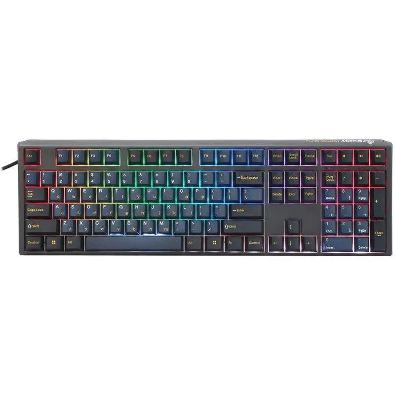Teclado Ducky One 3 Pro Nazca Line 100 por cento RGB 8k Polling Rate MX2A-Speed Silver (es)