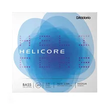 Jogo Cordas Contrabaixo 3/4 Daddario H610 Helicore Orchestral