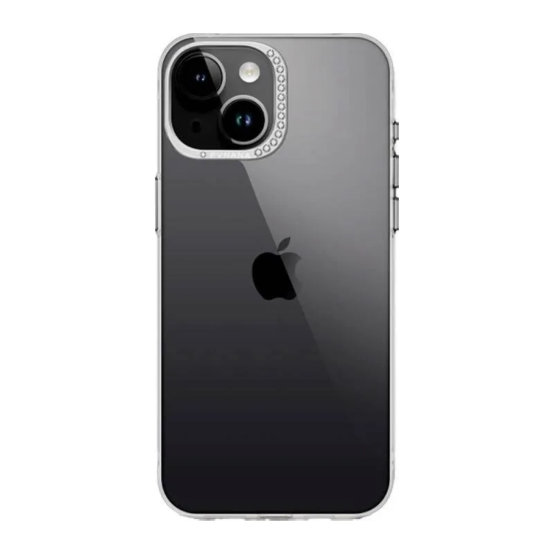 Funda para móvil Joyroom PN-15B1 Glacier Transparente Cristais Alta Resistência para iPhone 15