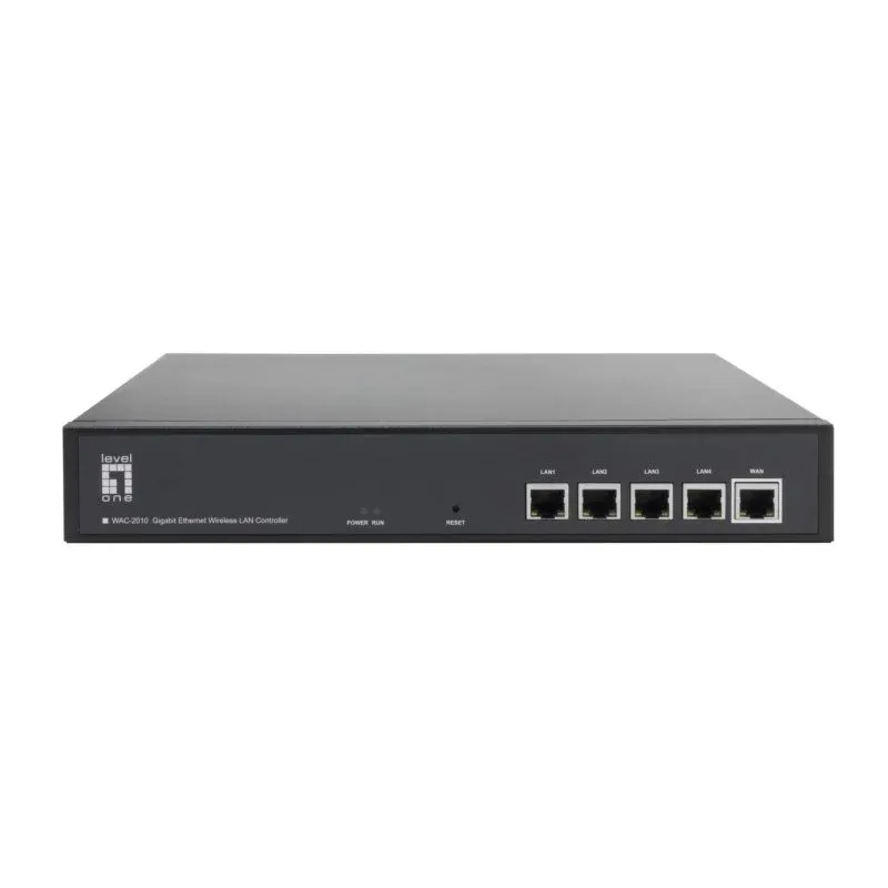 Router LevelOne WAC-2010 Ethernet 10/100/1000 Mbps Metal Preto 256 MB RAM